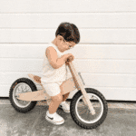 Bicicleta brad – material Montessori de madera artesanal
