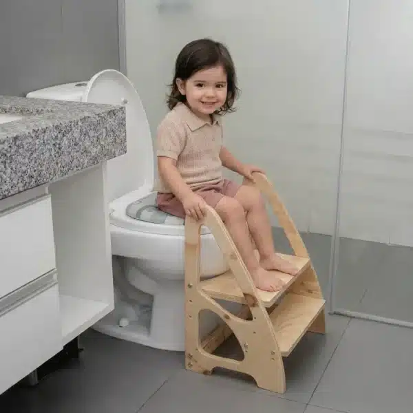 Escalera bano control esfinteres montessori lima peru water – Aserrín Perú