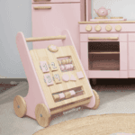 Caminador coque – material Montessori de madera artesanal