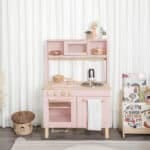 Cocinita de madera artesanal Montessori juego simbólico