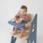 Silla Evolutiva Multifuncional 3.0 + arnés de madera – imagen 7 – Aserrín Perú