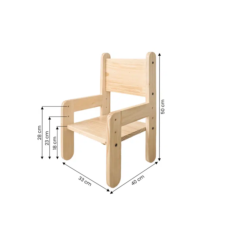 Mesa Evolutiva Oslo – Medida – Aserrín Perú