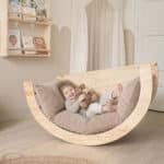 Arco Pikler de madera artesanal Montessori – Circuito – Aserrín Perú