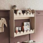 Librero scalloped doble