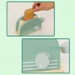 Cocinita de madera artesanal Montessori juego simbólico