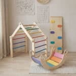 Triangulo Pikler Evolutivo 2.0+ Balancín Waldorf 3.0