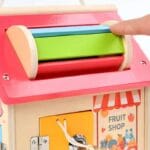 Casita de muñecas de madera artesanal Montessori – imagen 3