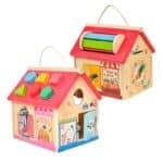 Casita de muñecas de madera artesanal Montessori – imagen 4