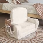 Sofa carnerito marfil 1z – material Montessori de madera artesanal