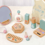 Set maquillaje montessori madera peru lima – material Montessori de madera artesanal